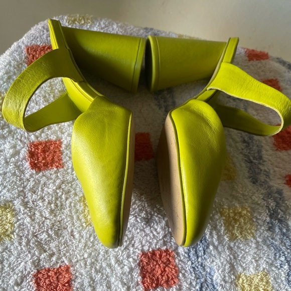 Women's Lime Green Mules - Picture 11 of 16